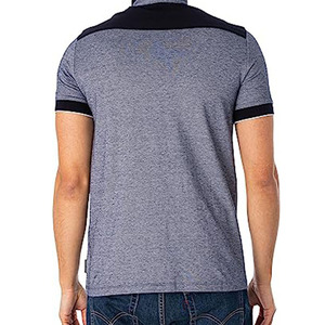 Camiseta de Golf de secado rápido de punto liso de corte regular para hombre, ropa deportiva informal de manga corta - Product Image 5