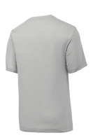Camiseta Deportiva ST350 Sport Tek PosiCharge para Hombre, Manga Corta, Corte Regular, Algodón/Fibra de Bambú, Transpirable, de Secado Rápido