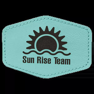 Patch de chapeau en cuir vierge en similicuir avec adhésif votre logo ou tout design de qualité supérieure personnalisé tout nouveau patchs en similicuir - Product Image 1