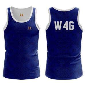 Débardeur Homme Hip Hop en Spandex/Coton Respirant à Séchage Rapide, Anti-Rétrécissement et Anti-Boulochage, Tissu 180 g/m² - Product Image 6