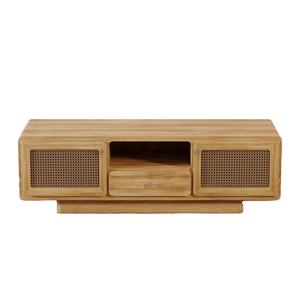 Meuble de télévision de haute qualité en bois de teck au design moderne fabriqué en Indonésie pour meubles de maison et meubles de salon - Product Image 1