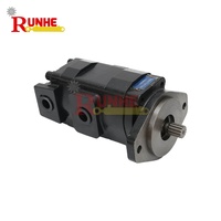 Gruppo Pompa Idraulica Aftermarket per Macchine Edili 14561971, Pompa Olio a Doppio Ingranaggio per Sistema Idraulico Escavatore