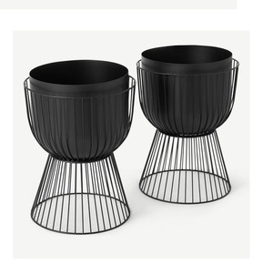 Nuevo Juego de Decoración de Jardín para Viveros, Macetas de Flores con Acabado Esmaltado, Maceteros Decorativos - Product Image 3