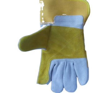 Venta al por mayor de guantes de seguridad industrial de alta resistencia aprobados por EN420 Guantes DE TRABAJO mecánicos y de construcción de cuero dividido - Product Image 6