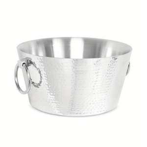 Cubo de hielo pulido de níquel y enfriador de vino de champán, Calidad Alimentaria, bañera grande para bebidas, venta al por mayor, cubo de hielo grande, gran oferta - Product Image 5