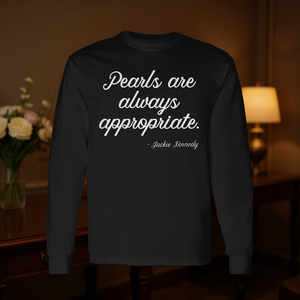 T-shirt à manches longues avec perles, adapté à toutes les occasions, pour les promotions - Product Image 3