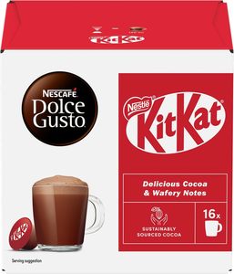 Cápsulas de Café NESCAFÉ Dolce Gusto KitKat Chocolate Caliente, paquete de 16 - Product Image 3