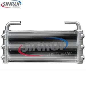 Inti Radiator Aluminium 5617987 Cocok untuk Liebherr 994B R9350 Pendingin Oli Gearbox Bagian dari 10327134 - Product Image 1