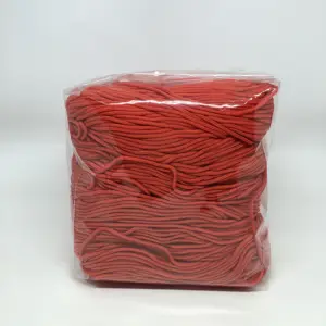 Веревка 3,5 мм x 240 м плоский шнур PP стринги Толстовка шнурок шнур для швейной фабрики трикотажная полая текстильная ткань