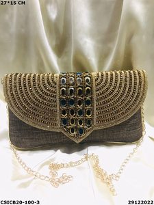 Handmade Designer Evening Ladies Clutch Bag - Product Image 3