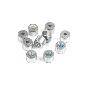 BCR004 BCR004 สายเคเบิลรีเลย์กระจกหน้าต่าง สายสลิง ปลายพิน ตัวล็อค 5.5x4/1.7 มม. 100 ชิ้น - Product Image 1