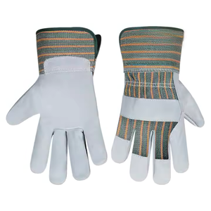 2024 Guantes de aparejo resistentes al corte anticalor hechos a medida Guantes de cuero de Pakistán OEM ODM Uso de trabajo disponible - Product Image 6