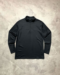 เสื้อแขนยาวซิปสี่ส่วนผู้ชาย คุณภาพสูง น้ำหนักเบา แห้งเร็ว สีพื้น แบบเรียบง่าย ขายส่ง - Product Image 1