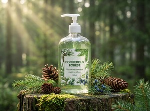 Savon Gel pour les Mains Magnolia Blanc Forêt Conifère 500ml Formule Élégante pour les Amateurs de Jardin et de Légumes Fabriqué en Russie - Product Image 4