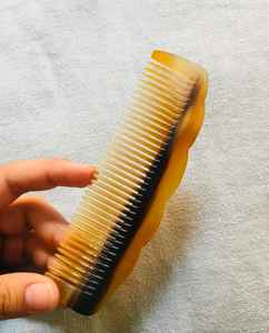 Peigne à cheveux en corne de buffle naturelle 100% meilleure qualité - Product Image 2