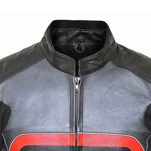 Veste en cuir d'extérieur pour homme de haute qualité, best-seller, nouvelle arrivée, légère, respirante, coupe-vent pour moto d'hiver - Product Image 6