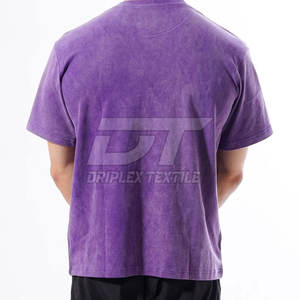 Meilleur design T-shirt délavé à l'acide pour hommes Nouveaux vêtements décontractés T-shirts délavés à l'acide pour hommes - Product Image 2