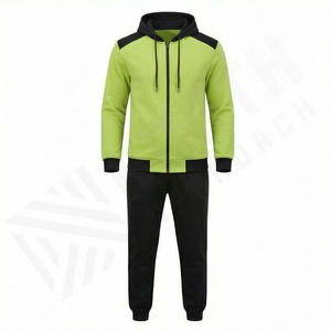 Conjunto Deportivo de Invierno para Hombre, Talla Grande, Ropa Deportiva al por Mayor, Logotipo Personalizado, Felpa de Algodón, Dos Piezas, Ropa de Gimnasio, Conjunto para Correr, Entrenamiento Deportivo - Product Image 1