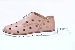 Zapatillas de deporte informales de cuero genuino para mujer 2023, ligeras de EVA de alta calidad con suela exterior duradera y características de amortiguación - Product Image 5