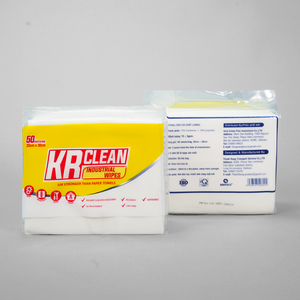 Ideal para limpiar herramientas médicas y equipos pesados, los paños de tela no tejida vienen en paquetes de 50 hojas - Product Image 5