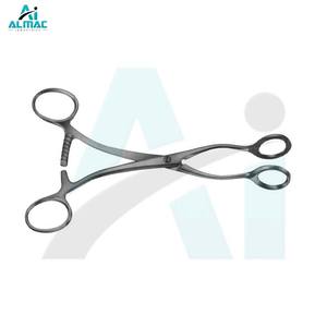 Pinzas Ovárias Duraderas de Acero ALMAC, Instrumento Quirúrgico para Procedimientos Ováricos y Pélvicos, Control Firme, Operación Segura - Product Image 6