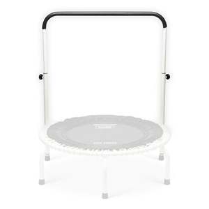 JumpSport Maniglia di supporto in acciaio bianco da 39 pollici per trampolini fitness con gambe arcuate - Product Image 1