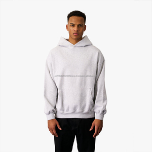 Sweat-shirt à capuche et sweat-shirt pour homme, marque privée personnalisée, design sur mesure, surdimensionné, en molleton de coton lourd 400 g/m² - Product Image 1