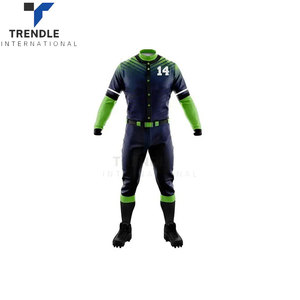 Ensemble d'uniformes de baseball pour équipe, logo personnalisé, unisexe, performance de softball, maillot et pantalon de sport, 100% polyester, antibactérien - Product Image 2