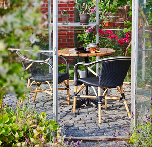 Sillas de tela de diseño minimalista moderno nórdico, respaldo para sala de estar, hogar, comedor, sillas de comedor de madera maciza - Product Image 6