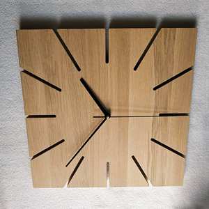 Handcrafted Elegant Wooden Wall <b>Clock</b> for Home Decor Timeless Accent for Special Occasions - Product Image 4