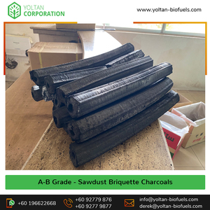 100% charbon de bois dur naturel briquette de bois de qualité A-B haute température sans pollution fabriqué à la machine qualité exceptionnelle Malaisie - Product Image 5