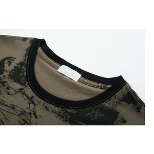 Camiseta Táctica de Camuflaje de Alta Calidad para Hombre, Algodón/Fibra de Bambú, Manga Corta, Transpirable, Cómoda, para Uso en Exteriores - Product Image 3