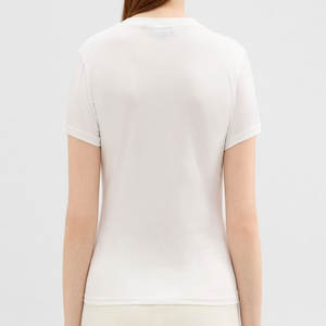 เสื้อยืดคอกลมแขนสั้นสำหรับผู้หญิงเสื้อยืดสีสวย180กรัมเป็นมิตรกับสิ่งแวดล้อม - Product Image 3