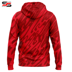 เสื้อฮู้ดแฟชั่นใหม่สำหรับทุกเพศเสื้อมีฮู้ดพิมพ์ลายแบบซับลิเมชันสีแบบถักสำหรับฤดูหนาว - Product Image 2