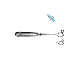 Retractor Middeldorf de Acero Inoxidable de Alta Calidad, Mango Hueco de 20x22 mm, 22 cm, Fabricante de Instrumentos Quirúrgicos - Product Image 6