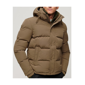 Recién llegado, abrigo de invierno para hombre, chaqueta de plumón, abrigos gruesos y cortos de burbujas, chaquetas de manga larga de PU - Product Image 5
