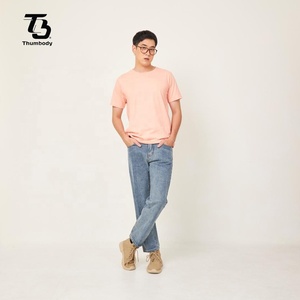 Camiseta 65% algodón 35% poliéster para hombre, camisa bordada en blanco, cuello alto personalizado, OEM, hecho en Tailandia - Product Image 6
