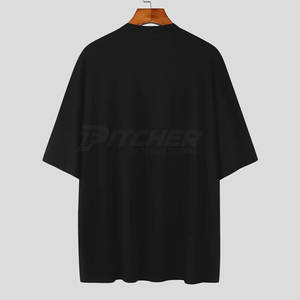 Camiseta Oversize para Hombre, Estilo Moderno, Corte Holgado y Relajado, Moda Urbana, Tela de Algodón Suave y Transpirable, Cómoda - Product Image 2