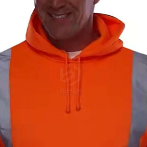 Venta caliente Sudadera CON CAPUCHA DE SEGURIDAD Alta visibilidad Construcción Seguridad Hi Vis Sudadera CON CAPUCHA DE SEGURIDAD reflectante - Product Image 5