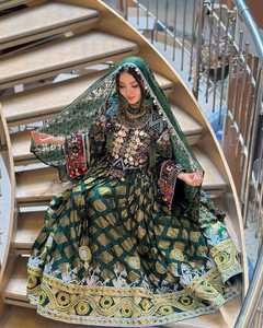 Vestido Kuchi afgano más vendido para mujer, hecho a mano, estilo Tribal moderno, encaje, manga larga, de talla grande, hasta el suelo, suministro ODM para adultos - Product Image 6