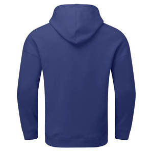 Haute qualité surdimensionné hommes hiver chaud solide coton polaire pull à capuche noir Logo personnalisé imprimé épais polaire-sweats à capuche - Product Image 6