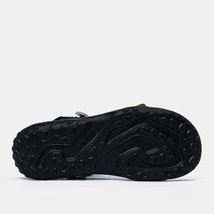 Sandales unisexes F11 à brides croisées noires avec semelle légère en EVA - Product Image 3