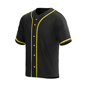 Camisetas de béisbol bordadas personalizadas para mujer, nuevo estilo, camisa transpirable de talla grande, venta al por mayor para ropa con nombre de equipo - Product Image 3