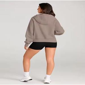 Vente en gros 100% coton Pull à capuche surdimensionné pour hommes et femmes Style Streetwear avec logo brodé personnalisé Sweat-shirt d'hiver - Product Image 6