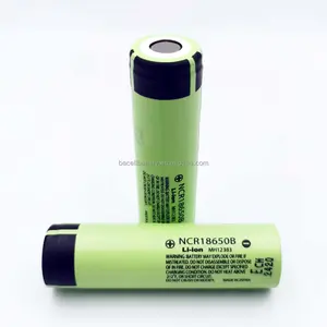 Grosir baterai lion 3.7v 3400mAh 18650B baterai 3500mah 3.6v baterai Li-ion untuk bor daya tanpa kabel