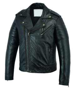 Veste en cuir élégante pour homme, qualité supérieure, cuir véritable, respirante, mode hiver, veste de rue, personnalisable - Product Image 6