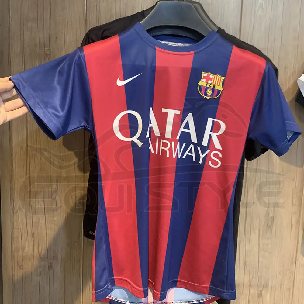 Camisa de futebol de qatar, recém chegado, 100% poliéster, subolmação, camisa de futebol, clube esportivo, fábrica