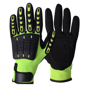 Gants de sécurité anti-coupure entièrement personnalisés Vente en gros Toutes les tailles Gants de mécanicien en cuir Gants pour outils à main synthétiques d'impact - Product Image 4