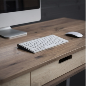 SMARTDESK BOX PRO Wood <b>Desk</b> with <b>Drawer</b> and 160kg Load Capacity - Product Image 2