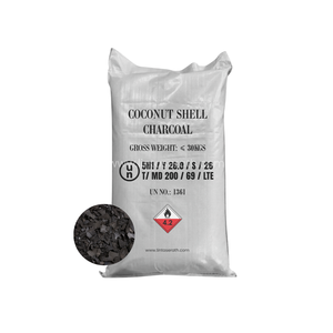 Carbón de Coco Negro Lintas Era para Barbacoa (BBQ) en Barra, 1.0%-3.0% de Contenido de Ceniza, Alta Calidad, Venta al por Mayor en Tailandia - Product Image 1